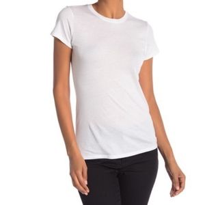 Vince White Basic Tee Size Small